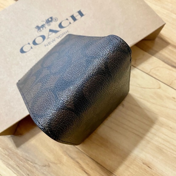💯💜NEW🆕Coach Men Bifold wallet/signatures canvas - Picture 4 of 6